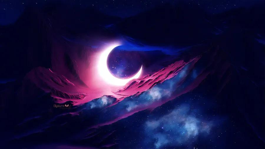 Moon PFP Pinterest trendy palette