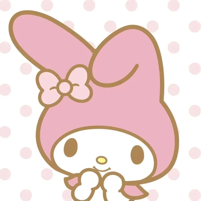 My Melody cute PFP in pastel aesthetic style