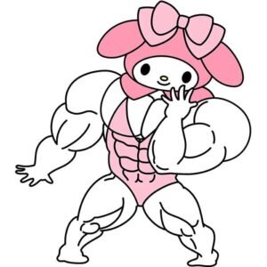 My Melody digital cute girl PFP style