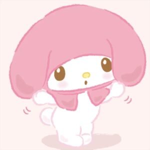 My Melody gentle style cute Pinterest PFP