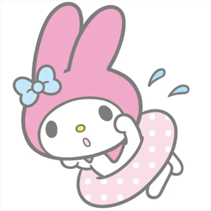 My Melody pastel avatar icon for Pinterest