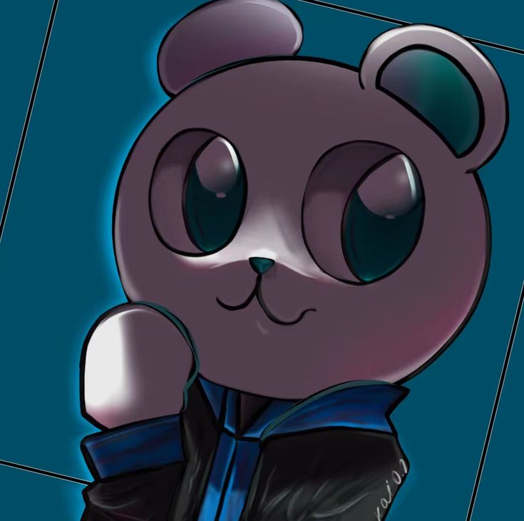 Nostalgic panda avatar for Xbox 360 with muted tones and clean composition