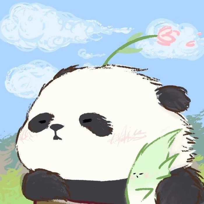 Nostalgic panda avatar for Xbox 360 with balanced contrast and timeless feel
