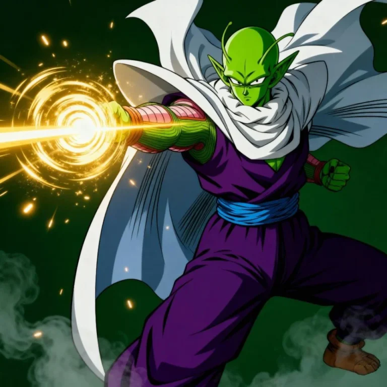 Piccolo aesthetic profile picture with calm mood and minimal design