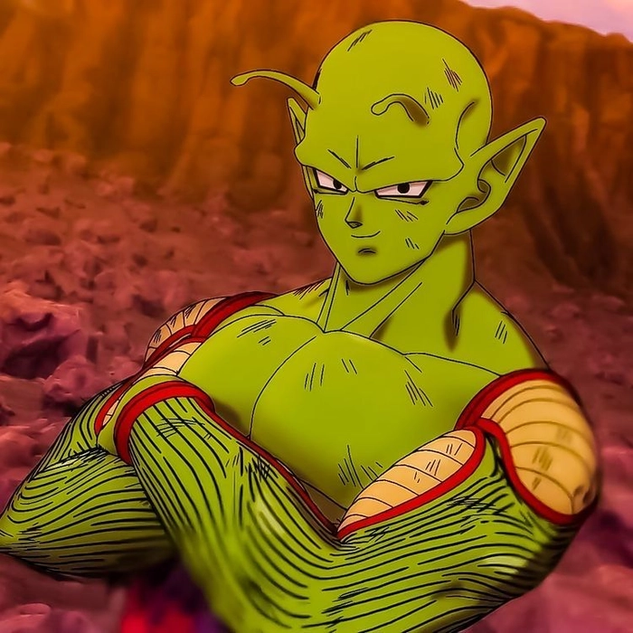 Piccolo GIF PFP showing smooth animation loop with hypnotic rhythm