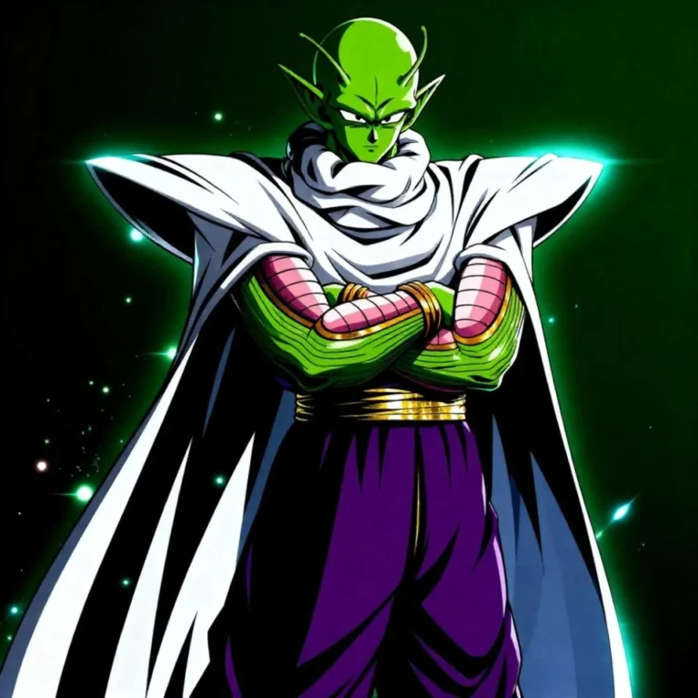 Clean Piccolo profile picture with minimal background and polished composition