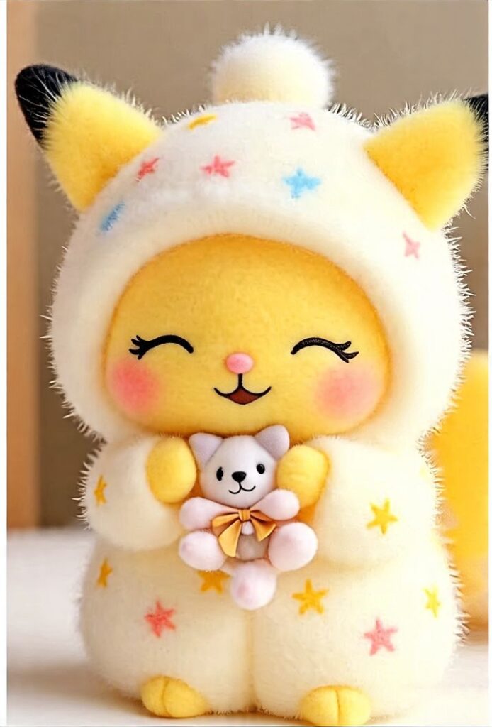 Pikachu cat PFP hybrid mashup with playful creative character design