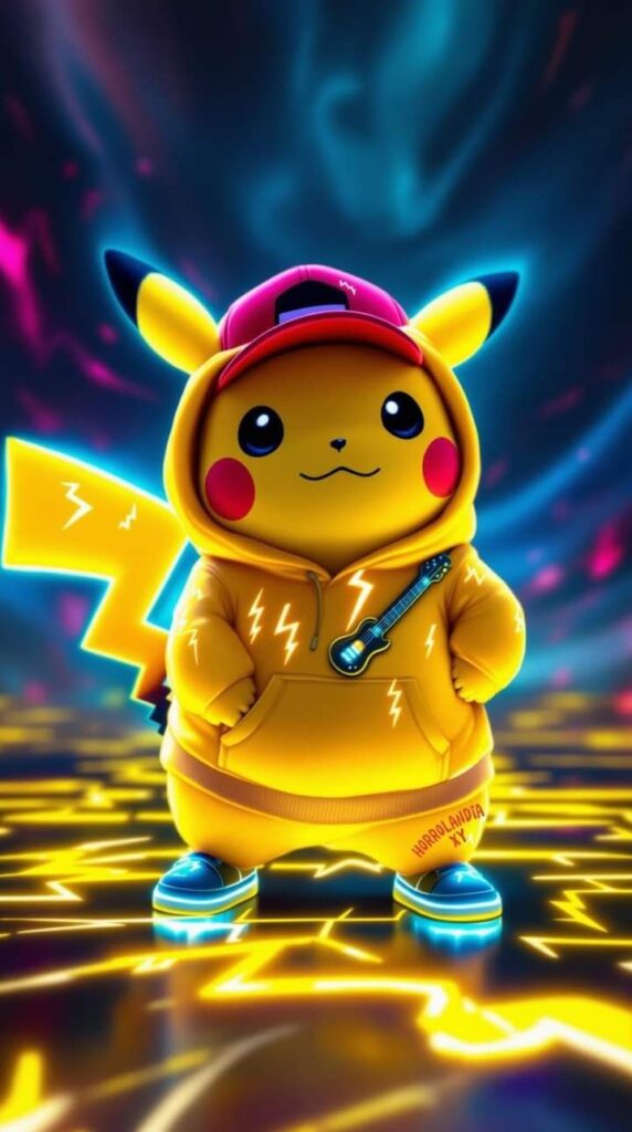Pikachu Discord PFP optimized for small server icon visibility