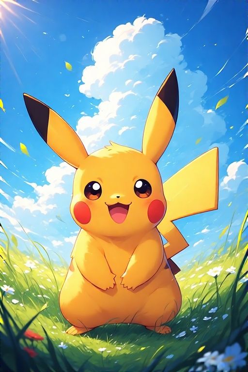 Pikachu DP for Instagram with clean composition and feed-compatible colors