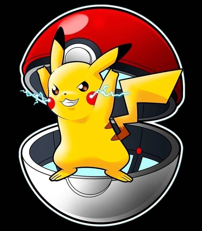 4K Pikachu profile picture with premium lighting and sharp detail