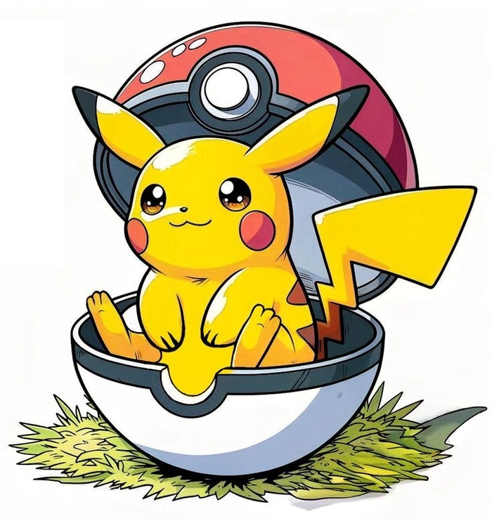 High resolution Pikachu 4K PFP looking sharp on large displays