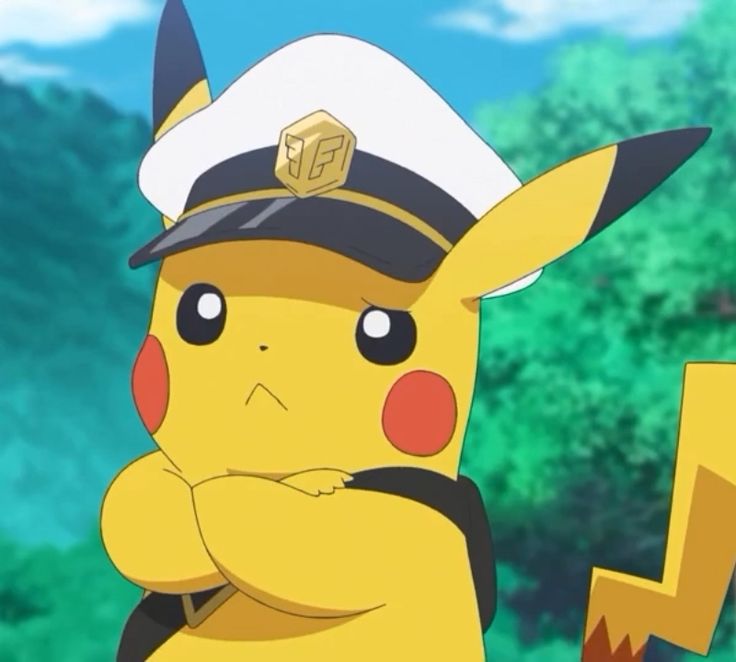 Aesthetic Pikachu profile picture with warm hues and blurred background