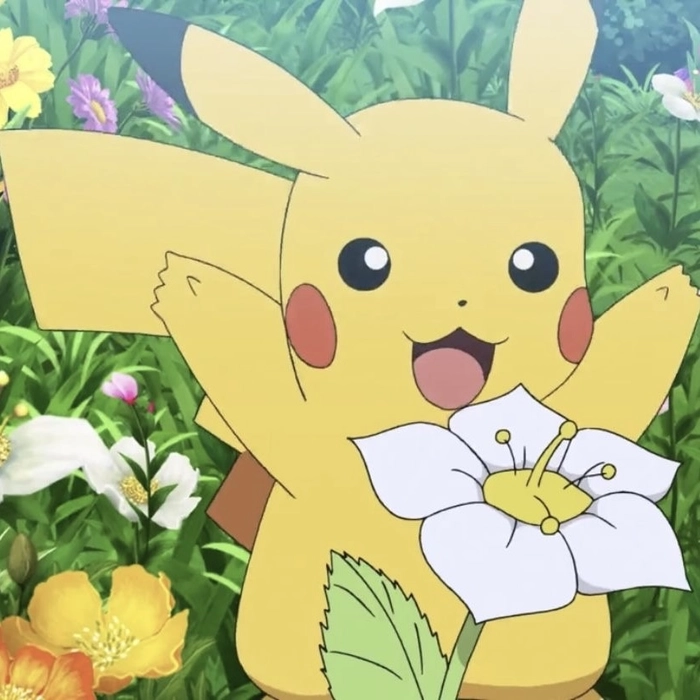 Pikachu PFP for Discord optimized for dark mode and small icon size