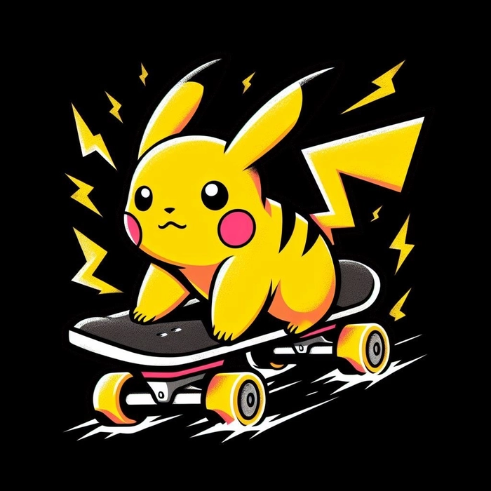 Animated Pikachu PFP GIF with looping expression and lively movement