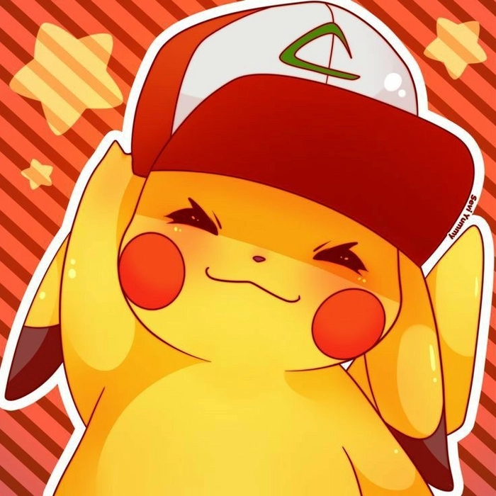Looping Pikachu PFP GIF that draws attention in Discord and Telegram