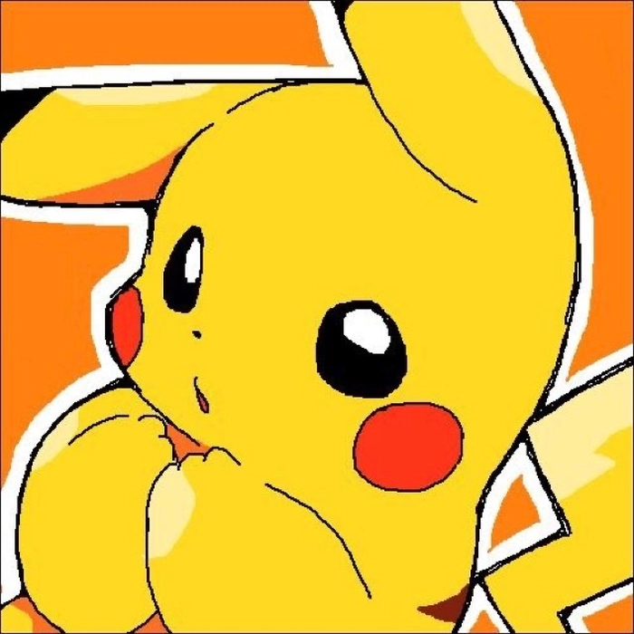 Pikachu Pinterest profile picture with trend-coded styling and clean layout