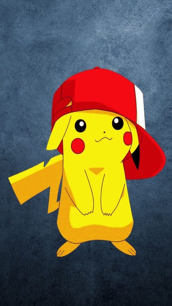Pikachu wearing hat PFP with seasonal or themed outfit details