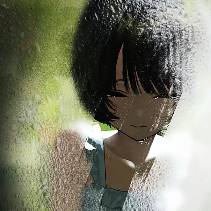 Pinterest sad aesthetic image with floral elements and quiet melancholy atmosphere