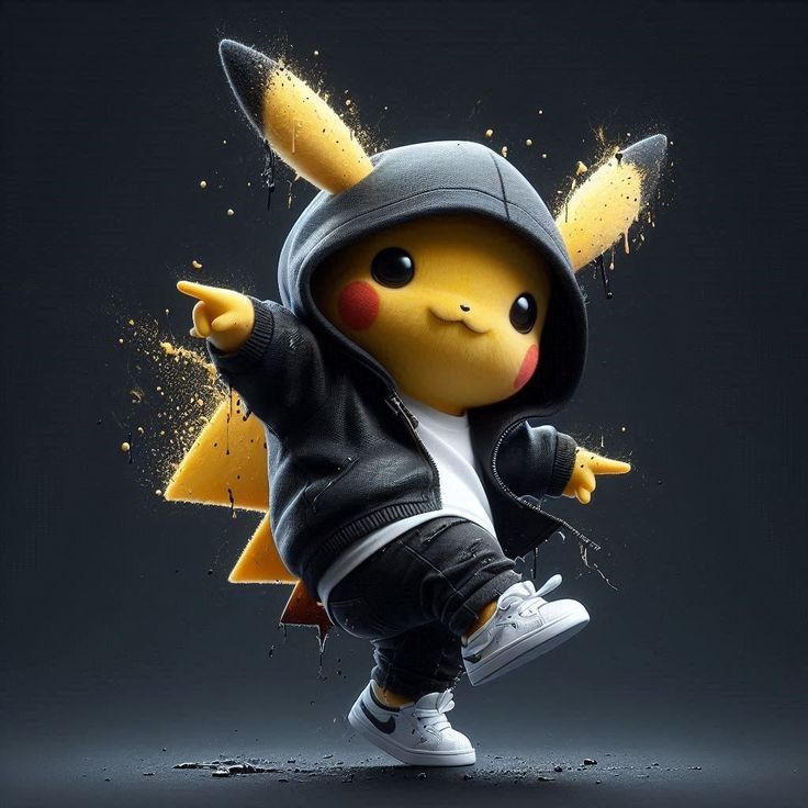 Classic Pokemon Pikachu profile picture with authentic original character art