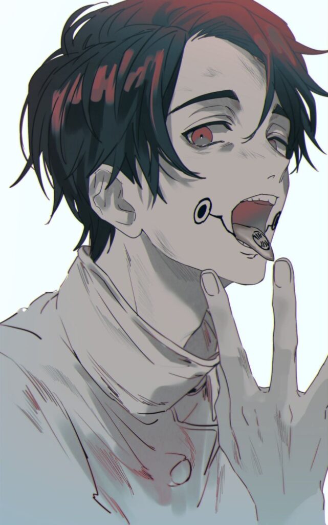Diverse JJK Sukuna aesthetic PFP styles from dark edits to minimal