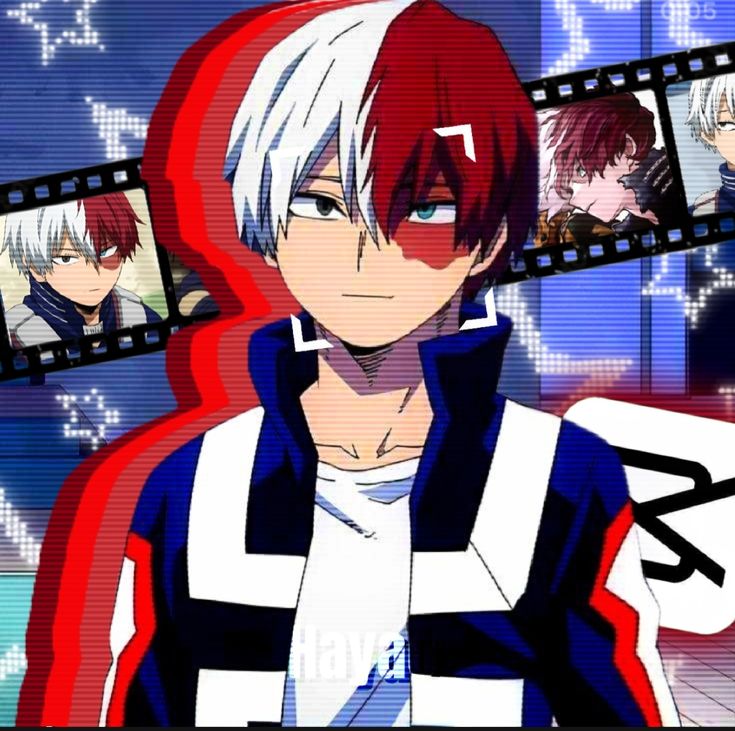 Profile Shoto Todoroki PFP clean centered framing
