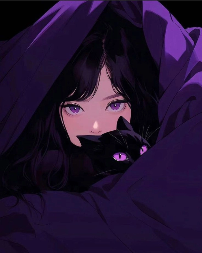 purple pfp aesthetic girl pinterest collage feminine