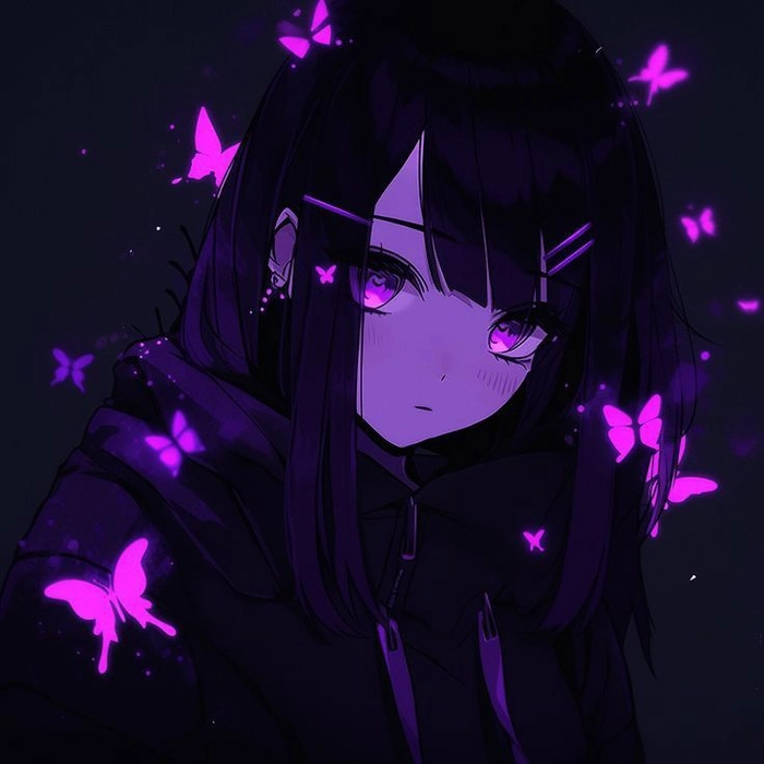 purple pfp aesthetic pinterest scrapbook texture