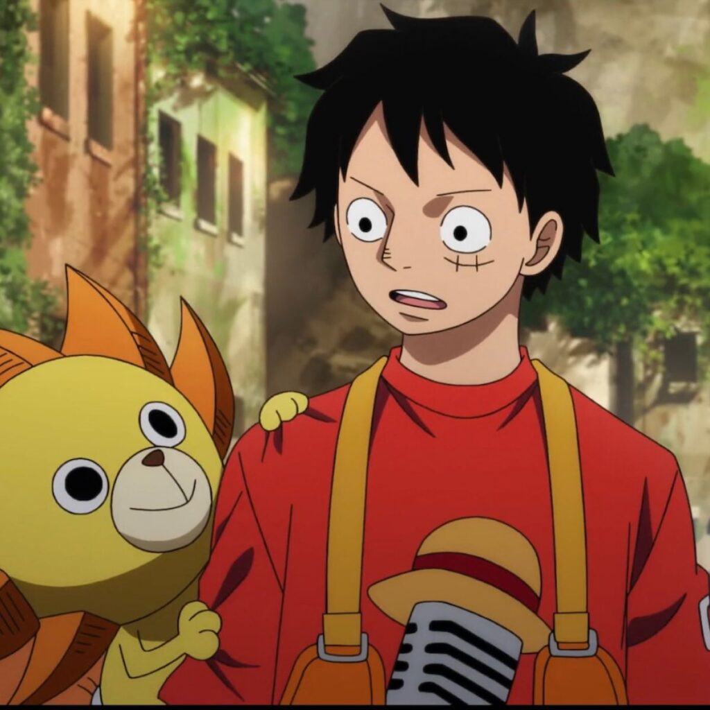 really cool Luffy PFP bold creative edit