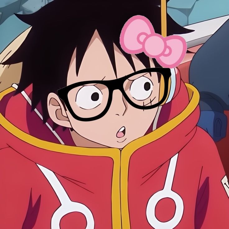 really cool Luffy avatar stylized effects