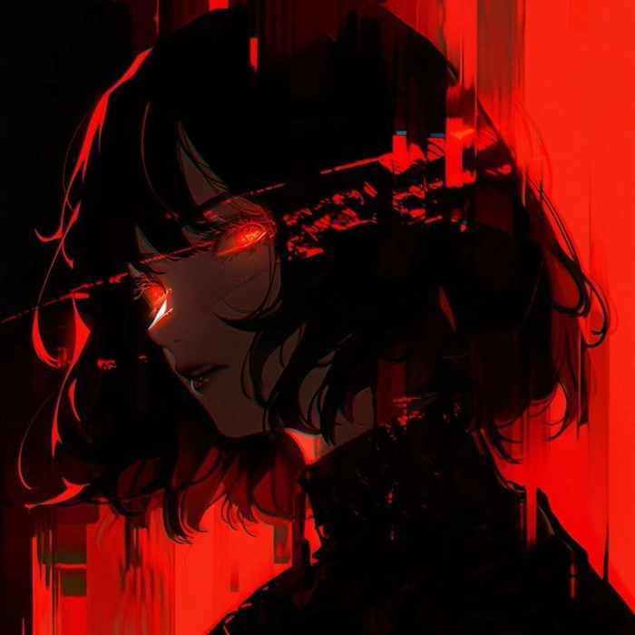 Red PFP background aesthetic with textured crimson surface and warm diffusion