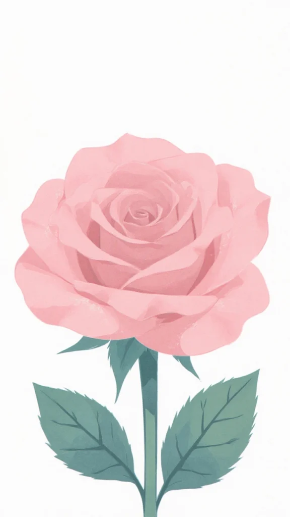 Discord rose profile picture with dark background and bold glowing petals