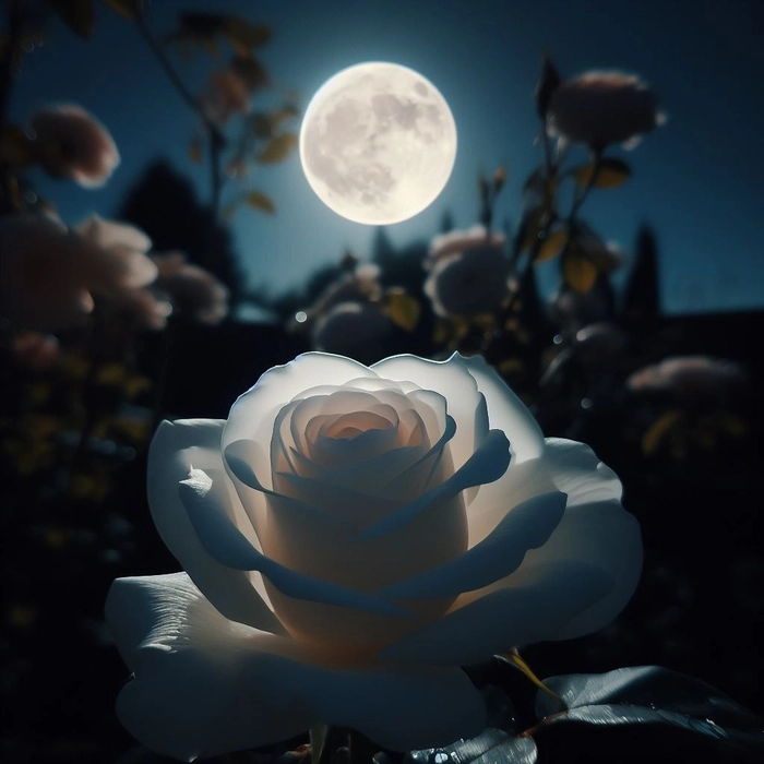 Dreamy Pinterest-aesthetic Rosé avatar with editorial composition