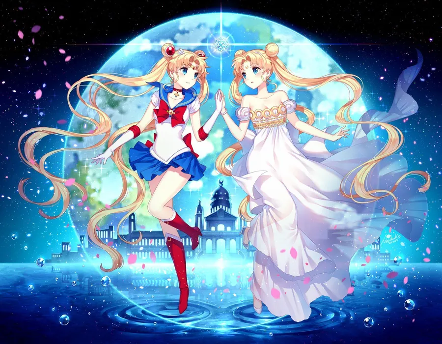 Sailor Moon PFP sparkle dreamy