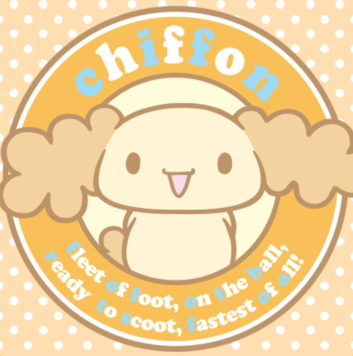 Y2K Sanrio avatar with pixel stickers and retro early-internet glow effects