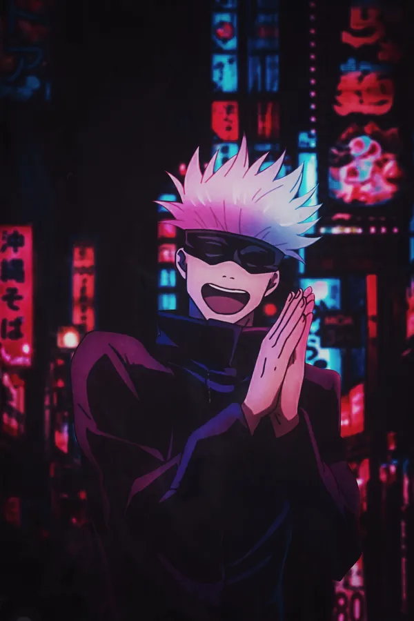 Satoru Gojo Discord PFP with focused composition for small icon use