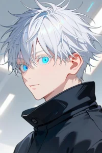 Optimized Satoru Gojo PFP for Discord server visibility