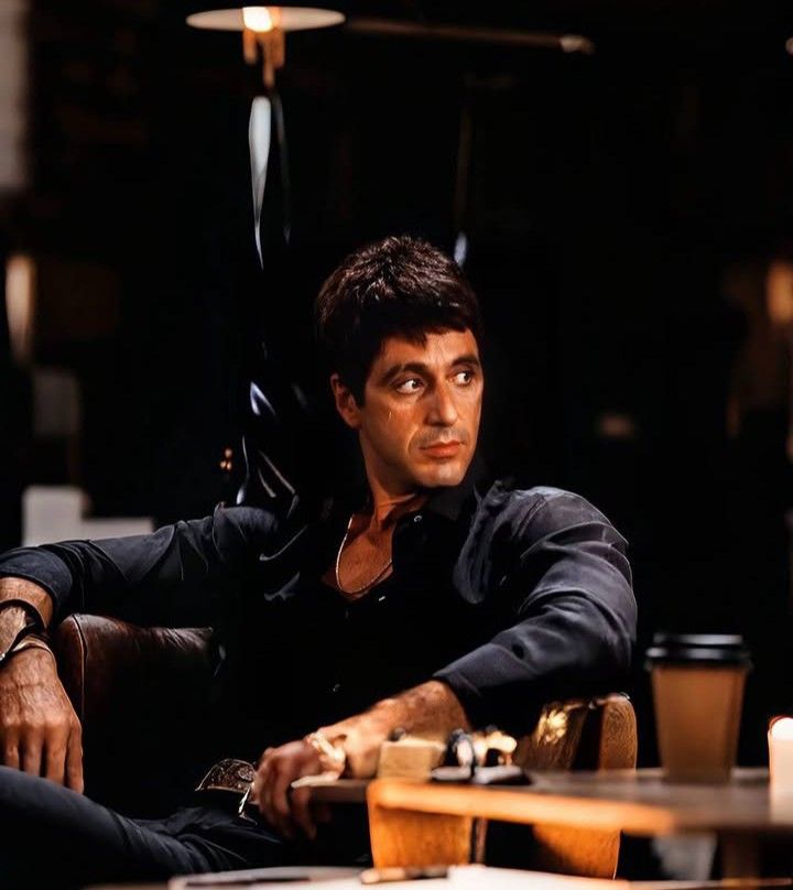 Download-ready Scarface profile picture with clean background and high contrast