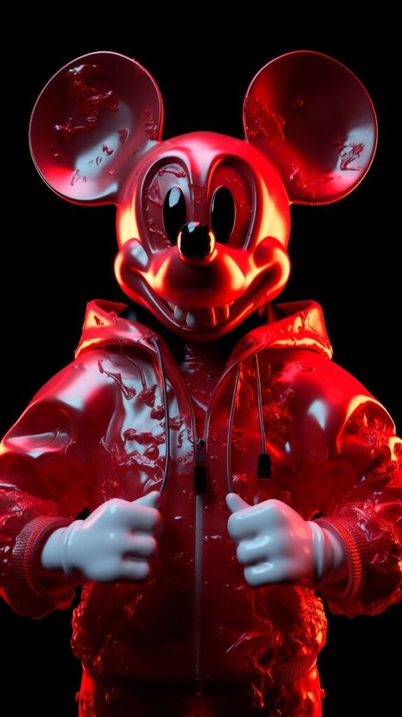 Modern scary Mickey Mouse profile picture 2026 edit