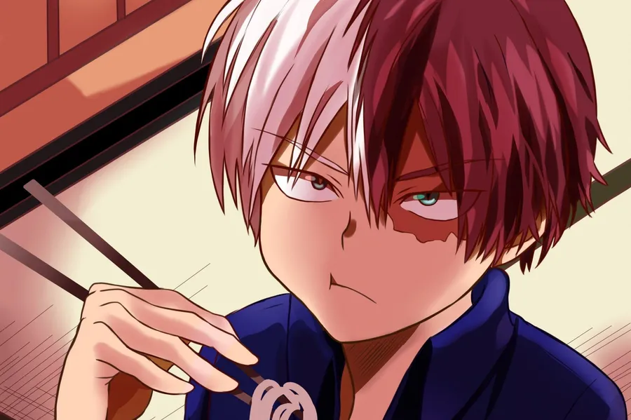 Todoroki PFP Pinterest curated aesthetic edit