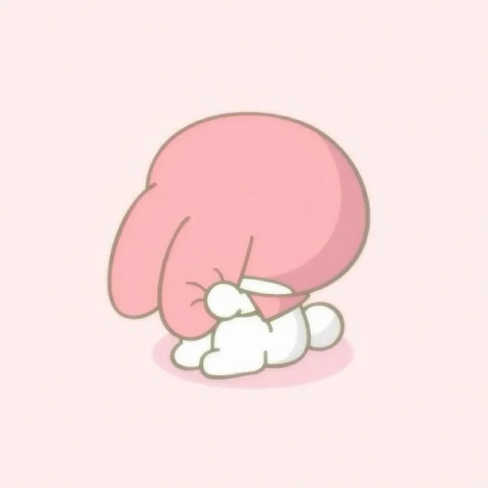 Simple My Melody avatar for profile picture