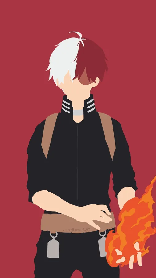 Shoto Todoroki cinematic wallpaper picture wide format