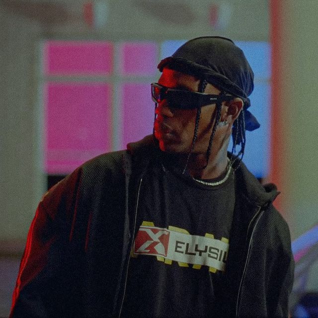 Travis Scott GIF profile picture subtle motion loop