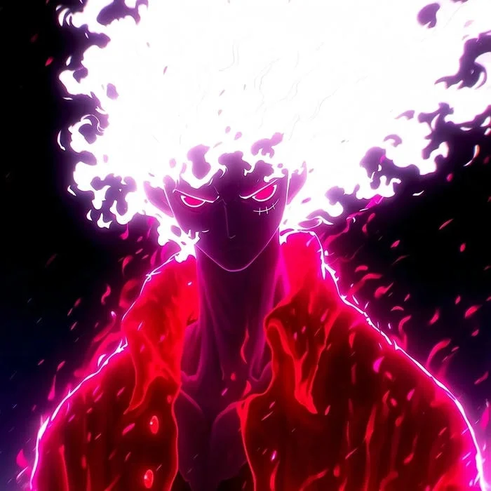 Bold anime avatar for Discord server icon with clear expression