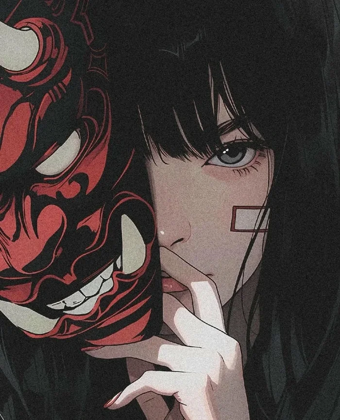 Explosive anime avatar with gold and blue power effects