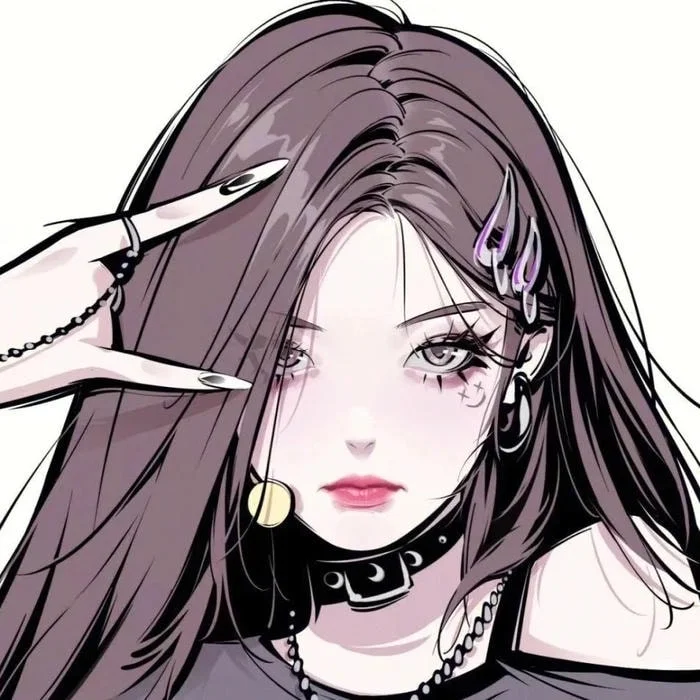 Super-powered anime PFP with climactic battle scene composition