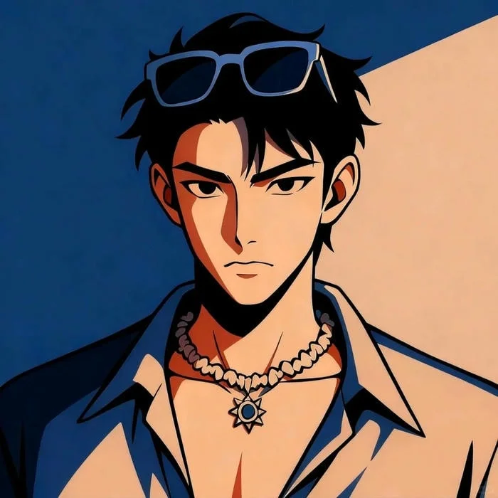 High resolution anime avatar with visible hair detail and gradient depth