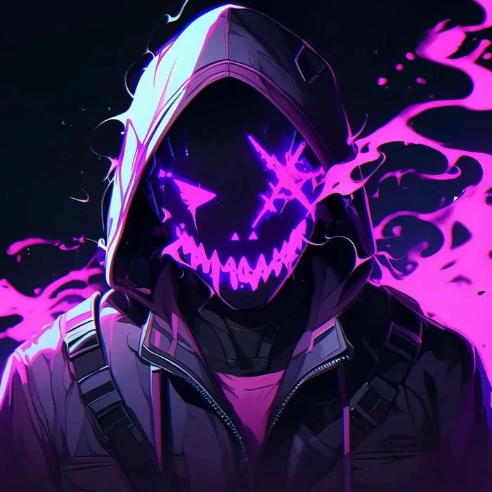 Fearless anime PFP with centered composition and leadership energy