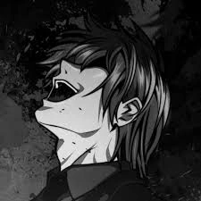 Gothic anime avatar with nocturnal color palette and cinematic depth