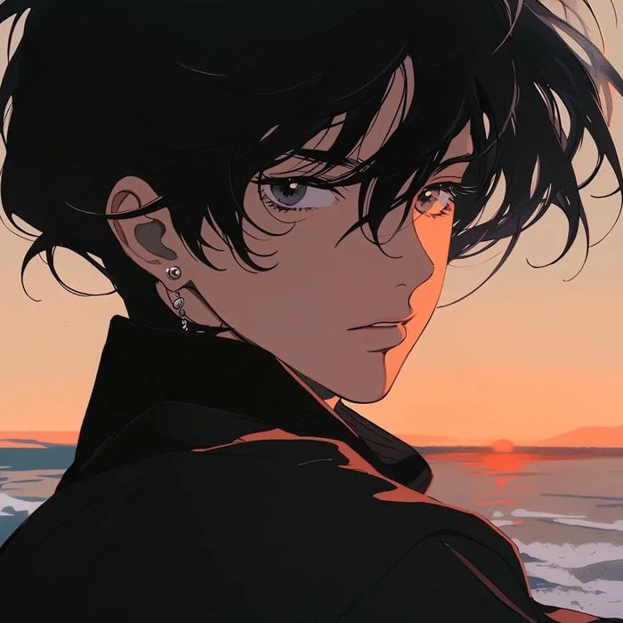 Stoic anime boy PFP for competitive gaming profiles