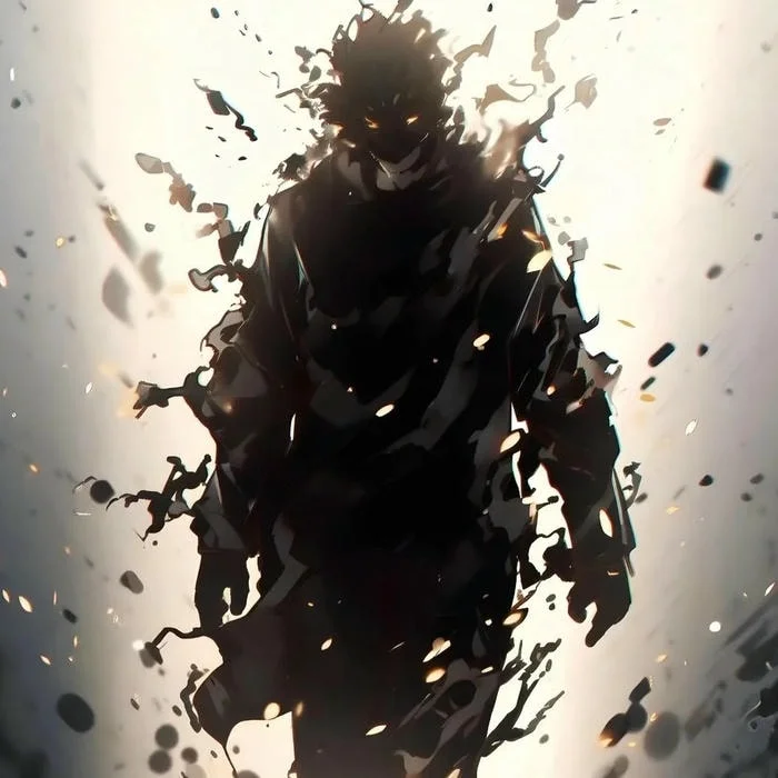 Tuff Naruto anime PFP with headband and chakra glow